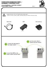 Preview for 3 page of Horreds VX 10 ELSTATIV Assembly Instruction