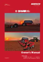 Preview for 1 page of horsch 24591253 Owner'S Manual