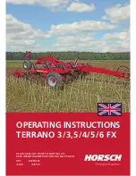 horsch 34362342 Operating Instructions Manual preview