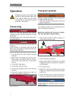 Preview for 36 page of horsch 34362342 Operating Instructions Manual