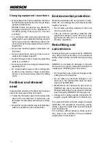 Preview for 16 page of horsch 60021526 Operating Instructions Manual