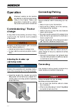 Preview for 34 page of horsch 60021526 Operating Instructions Manual