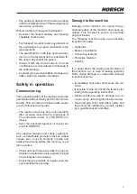 Preview for 13 page of horsch 60021898 Operating Instructions Manual