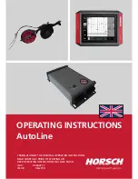 horsch AutoLine Operating Instructions Manual preview