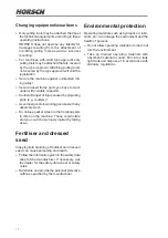 Preview for 16 page of horsch Cruiser 10 XL Operating Instructions Manual