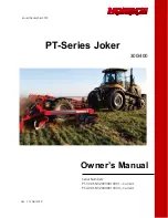 horsch Joker PT-300 Owner'S Manual предпросмотр