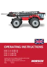 Предварительный просмотр 1 страницы horsch Leeb 5.280 VL Operating Instructions Manual