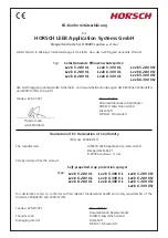 Предварительный просмотр 4 страницы horsch Leeb 5.280 VL Operating Instructions Manual