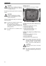 Предварительный просмотр 72 страницы horsch Leeb 6 GS Operating Instructions Manual