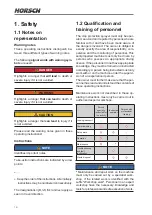 Предварительный просмотр 16 страницы horsch LEEB PT 330 Operating Instructions Manual