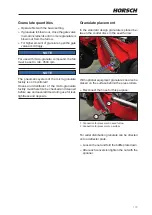 Предварительный просмотр 123 страницы horsch Maestro 12.45 CV Operating Instructions Manual