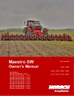 horsch Maestro SW 1630 Owner'S Manual preview