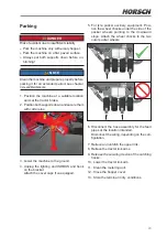 Preview for 33 page of horsch Partner 2000 FT Operating Instructions Manual