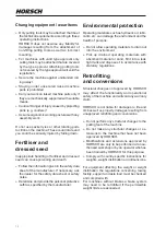 Preview for 16 page of horsch SW 12000 SD Operating Instructions Manual