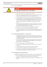 Preview for 16 page of horsch Taro 6 HD Operating Instructions Manual