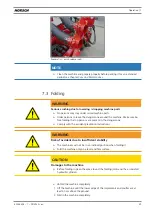 Предварительный просмотр 39 страницы horsch Taro 6 SL Operating Instructions Manual