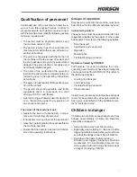 Preview for 11 page of horsch Terrano 10 FM Operating Instructions Manual