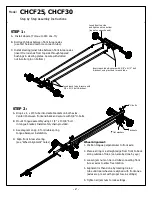 Предварительный просмотр 4 страницы Horst Welding CHCF25 Assembly Manual