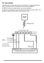 Предварительный просмотр 2 страницы Horstmann CentaurPlus ZW Installation Instructions Manual