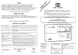 Preview for 1 page of Horstmann Channel Plus H11 XL User Instructions