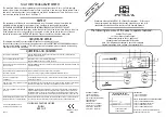 Horstmann Channel Plus H27ZXL User Instruction preview