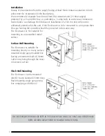 Preview for 2 page of Horstmann Electrisaver User And Installation Instructions Manual