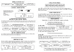 Preview for 2 page of Horstmann Electronic 7 User Instructions