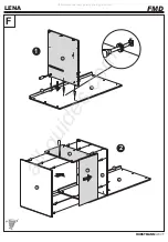 Предварительный просмотр 6 страницы Horstmann FMD Furniture LENA 345-001 Assembly Instructions Manual