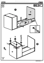 Предварительный просмотр 7 страницы Horstmann FMD Furniture LENA 345-001 Assembly Instructions Manual