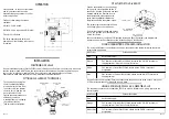 Предварительный просмотр 2 страницы Horstmann Z322XL Installation And Commissioning Instructions