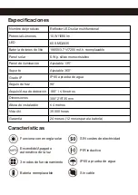 Preview for 16 page of Hortensus HOR-SFL10W Owner'S Manual