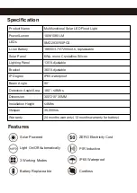 Preview for 19 page of Hortensus HOR-SFL10W Owner'S Manual