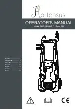 Preview for 1 page of Hortensus KPH-2.3EAS Operator'S Manual