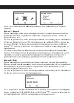 Preview for 12 page of Hortensus RG800 Owner'S Manual