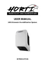 Horticat U80 User Manual preview