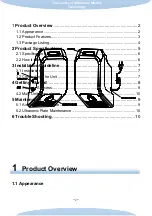 Preview for 3 page of Horticat U80 User Manual