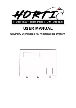 Horticat U80PRO User Manual preview