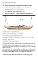 Preview for 3 page of Horticulture Lighting Group Diablo QUANTUM BOARD 650R Product Manual