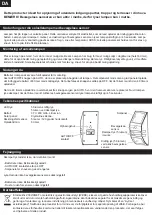 Предварительный просмотр 3 страницы Hortus 212-102 User Manual