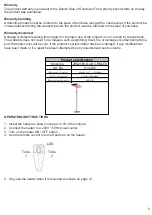 Предварительный просмотр 5 страницы Hortus Golden Tube 211-390 Instructions Manual