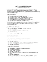 Preview for 1 page of Hosa Technology TRACKLINK USX-110 Connection And Setup Procedures