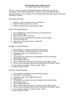 Hosa Technology USQ-110 Connection And Setup Procedures предпросмотр