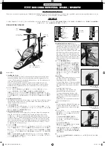 Hoshino Gakki TAMA IRON COBRA HP600D Instruction Manual preview