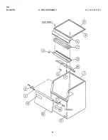 Предварительный просмотр 8 страницы Hoshizaki B-250PD Parts List