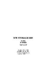 Preview for 8 page of Hoshizaki B-300SB Parts List