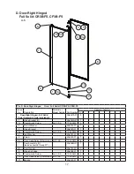 Предварительный просмотр 17 страницы Hoshizaki CF3B-FS Parts List