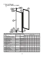 Предварительный просмотр 20 страницы Hoshizaki CF3B-FS Parts List