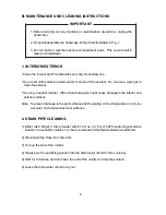 Preview for 11 page of Hoshizaki COUNTER SHOWCASE HNC-120AA-L/R Instruction Manual