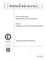 Hoshizaki CPT46 Series Instruction Manual предпросмотр