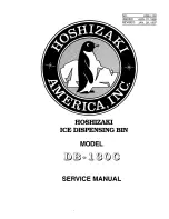 Предварительный просмотр 1 страницы Hoshizaki DB-130C Service Manual